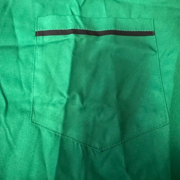 Leprechaun Graphic Green Button-Up Shirt – XL - Picture 6 of 9